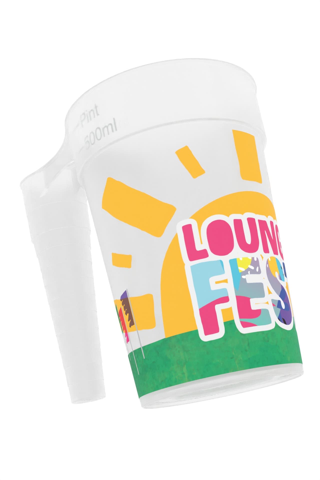 Eco-friendly reusable printed cup