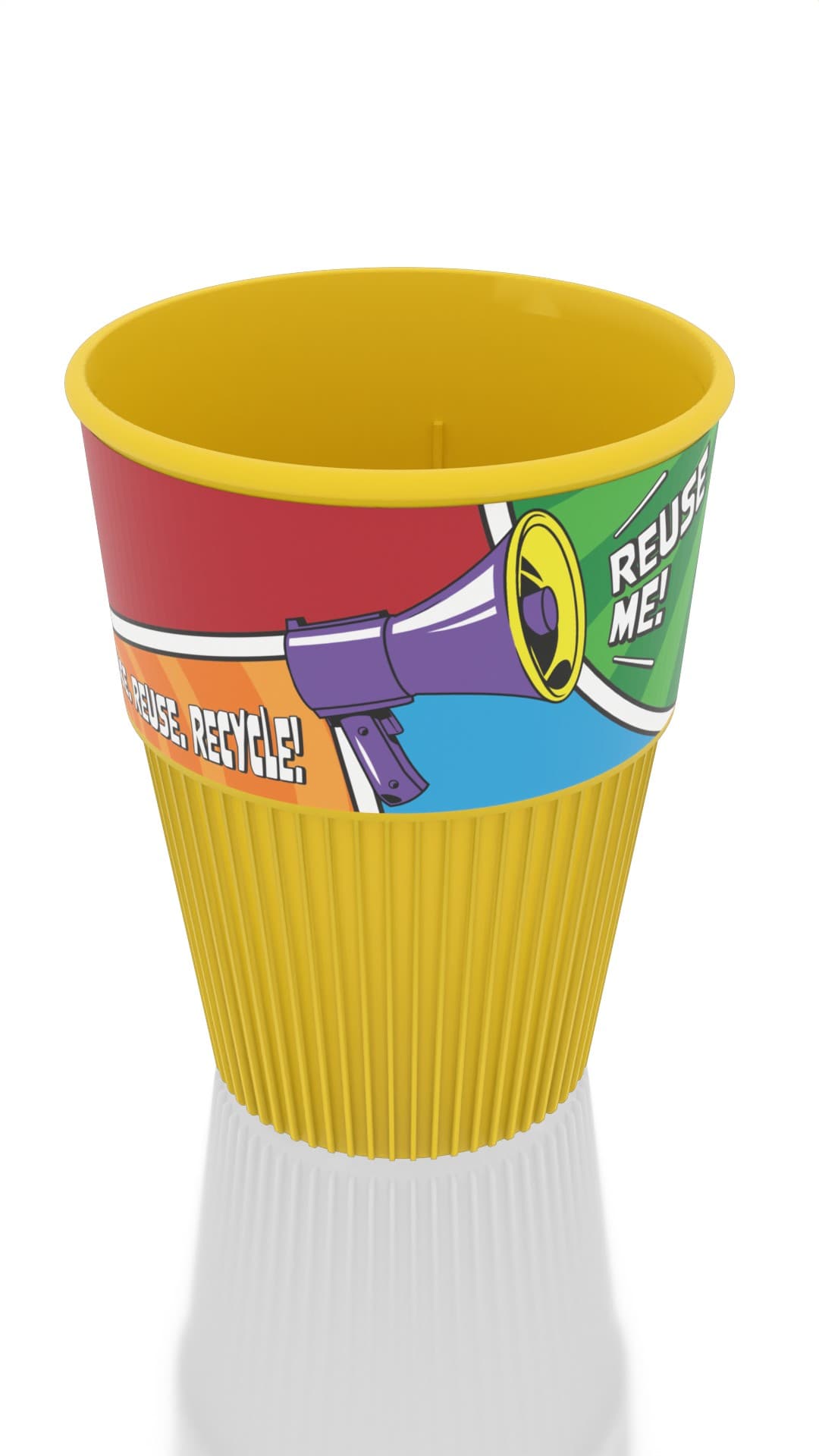 Full-Colour Reusable Hot Drinks Cup