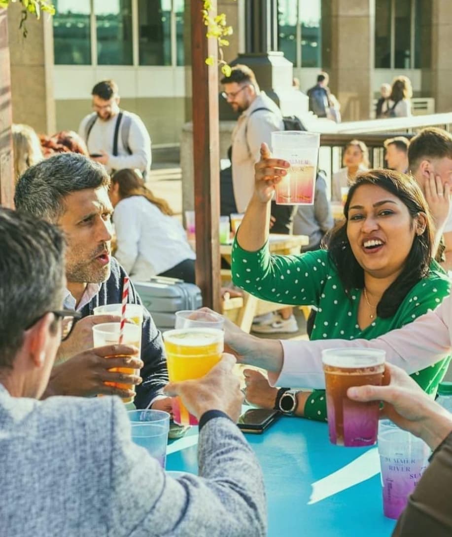 Stack-Cup manufacturing facility showing high-quality printed reusable cups